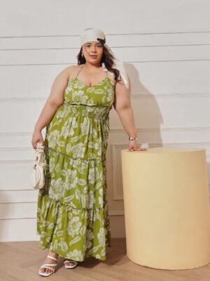 Printed Maxi Dress