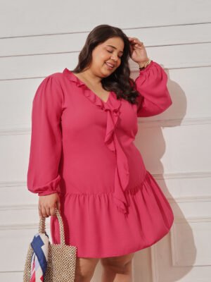 Ruffle Mini Dress