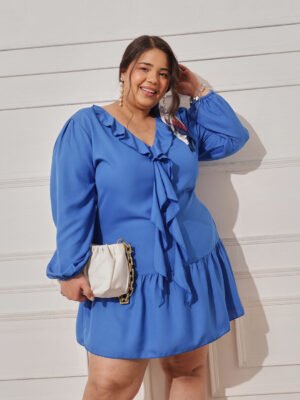 Ruffle Mini Dress