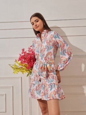 Printed  Dress
