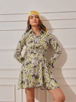 Printed  Dress